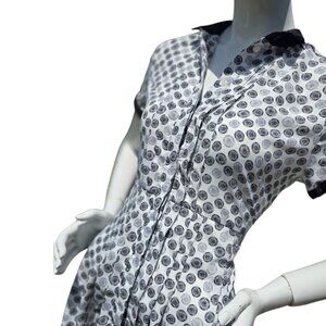 JASON WU for TARGET Bicycle Wheel Black & White Dress sz S